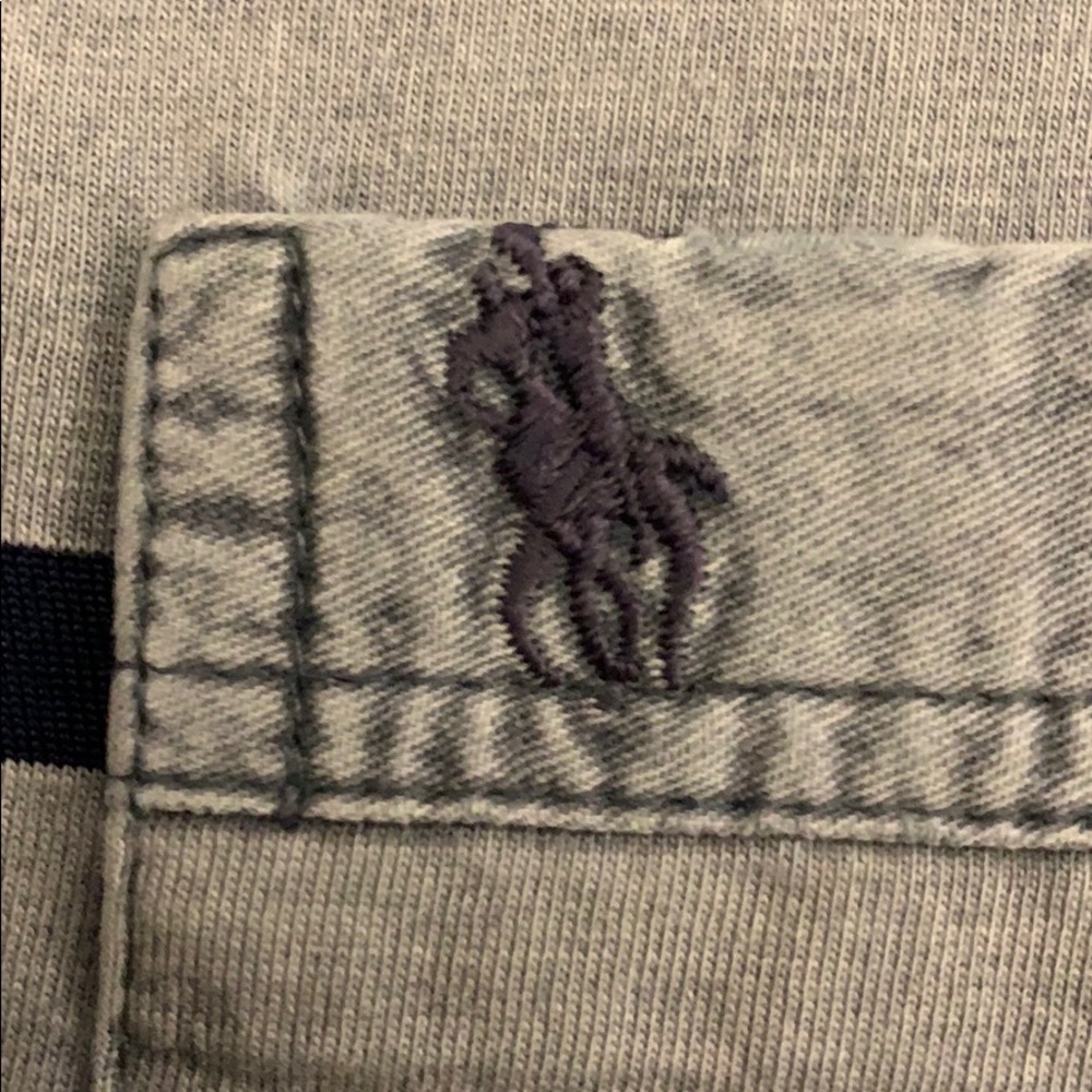 Ralph Lauren polo shirt stripes barely used - Picture 2 of 3